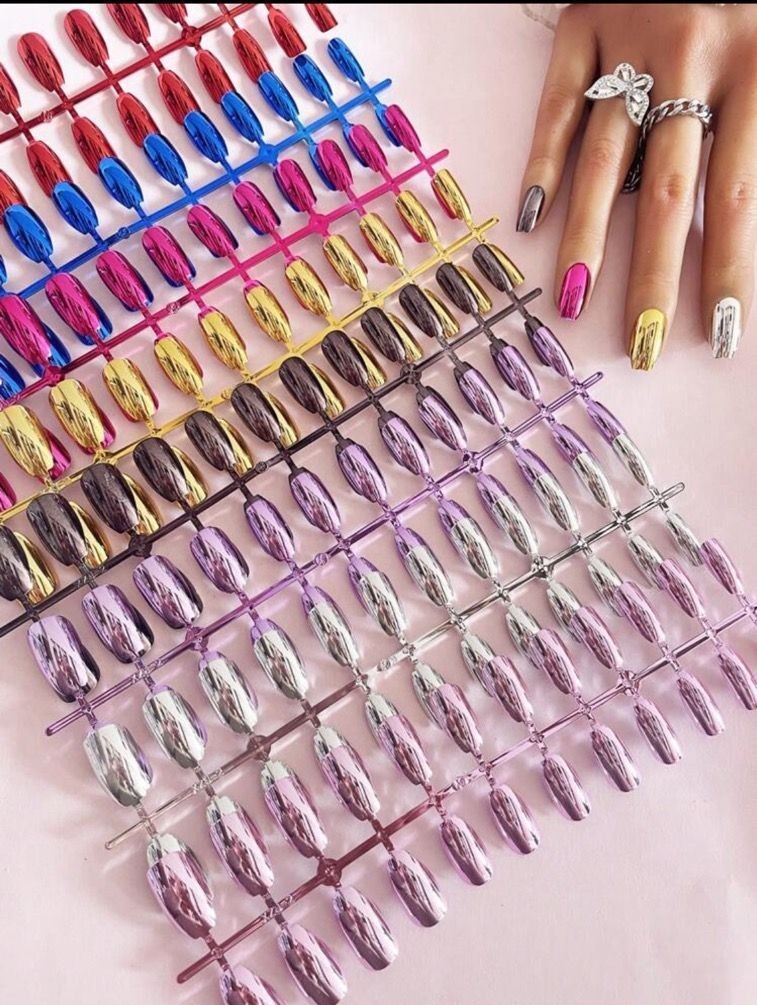 Almond Shapped Nails