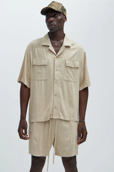 Ashford Linen Shirt - Tan