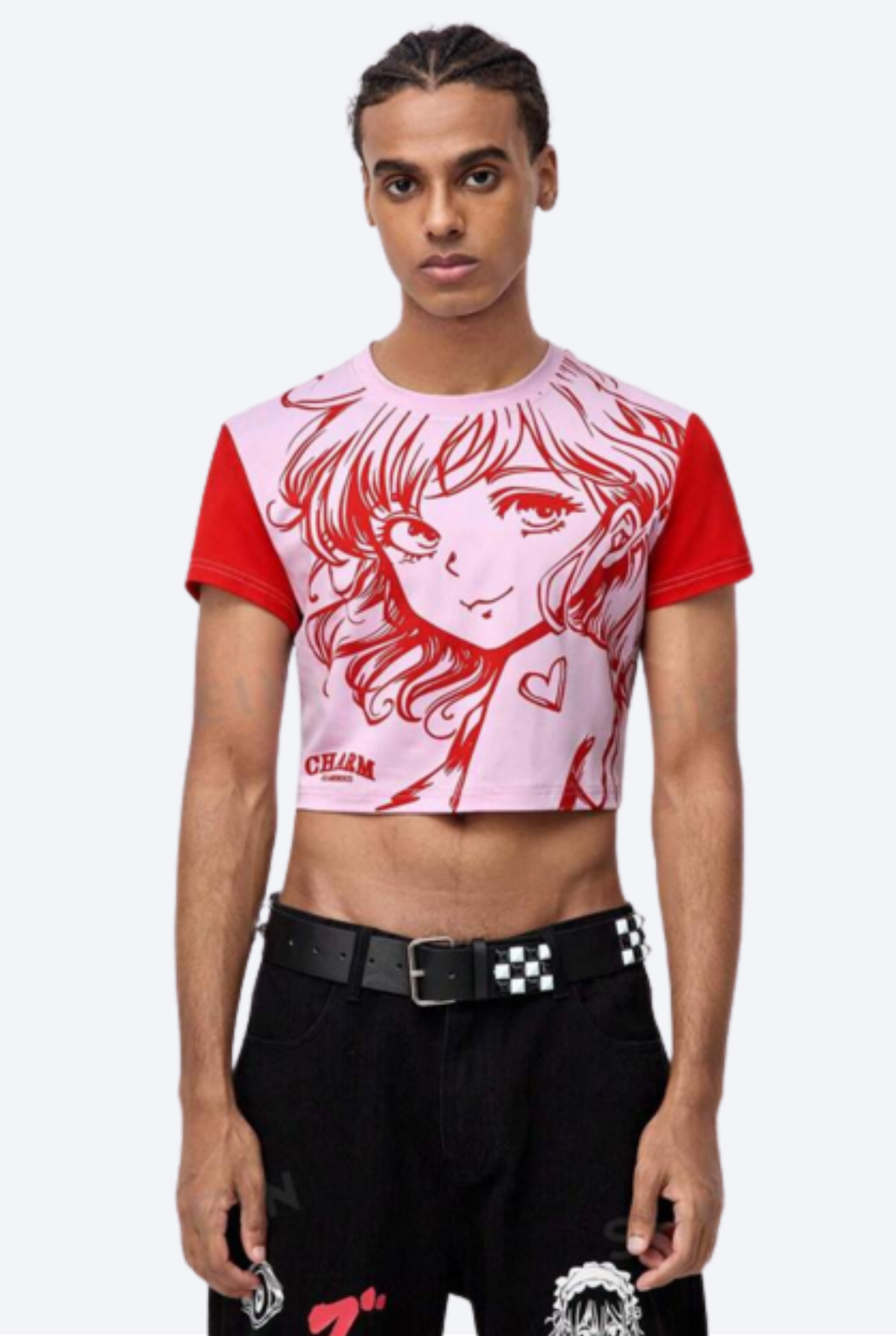 Anime Me Crop Tee