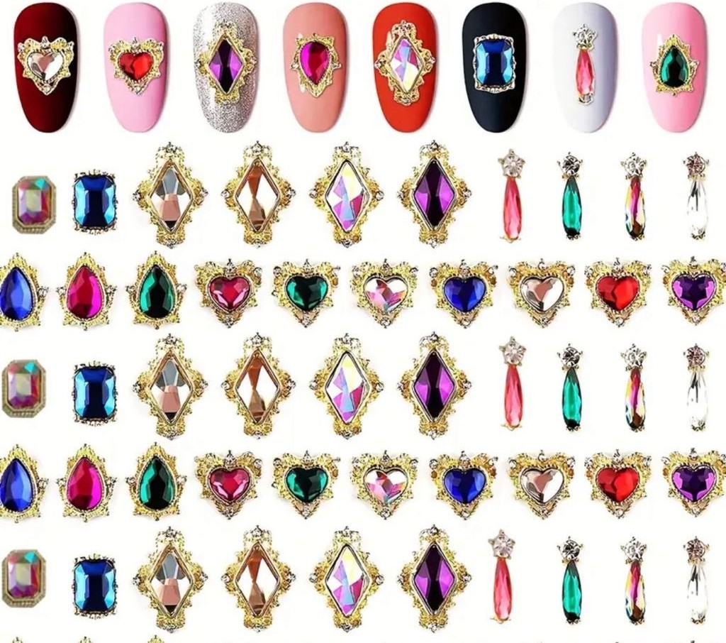 3D nail art rhinestone