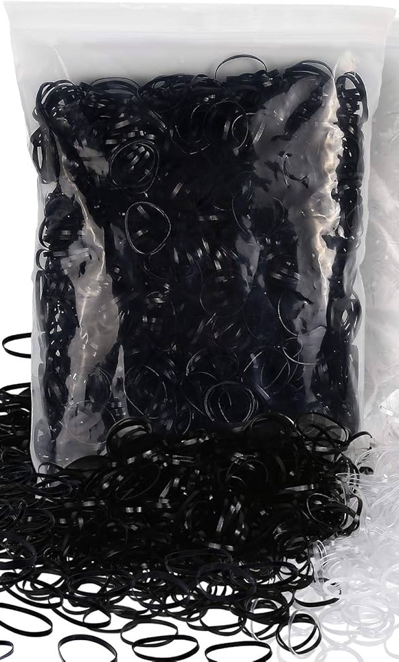 Black Rubber Bands