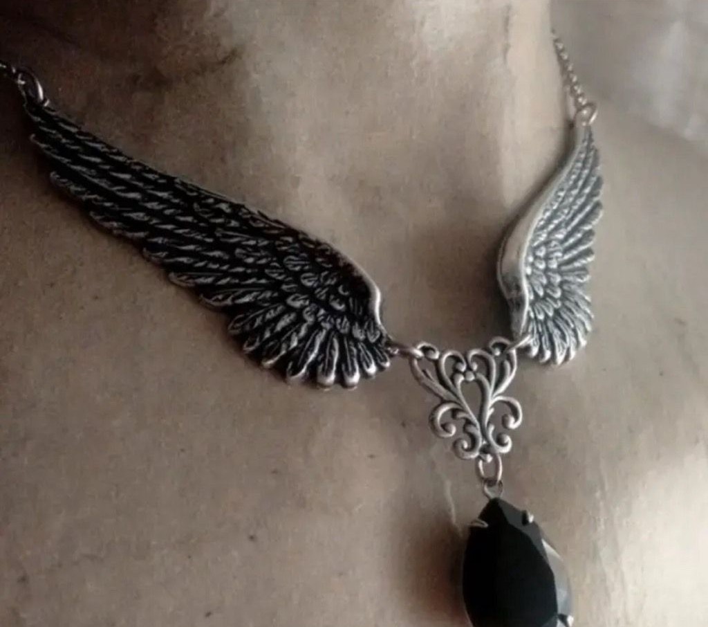 Angel Wing Pendant Necklace