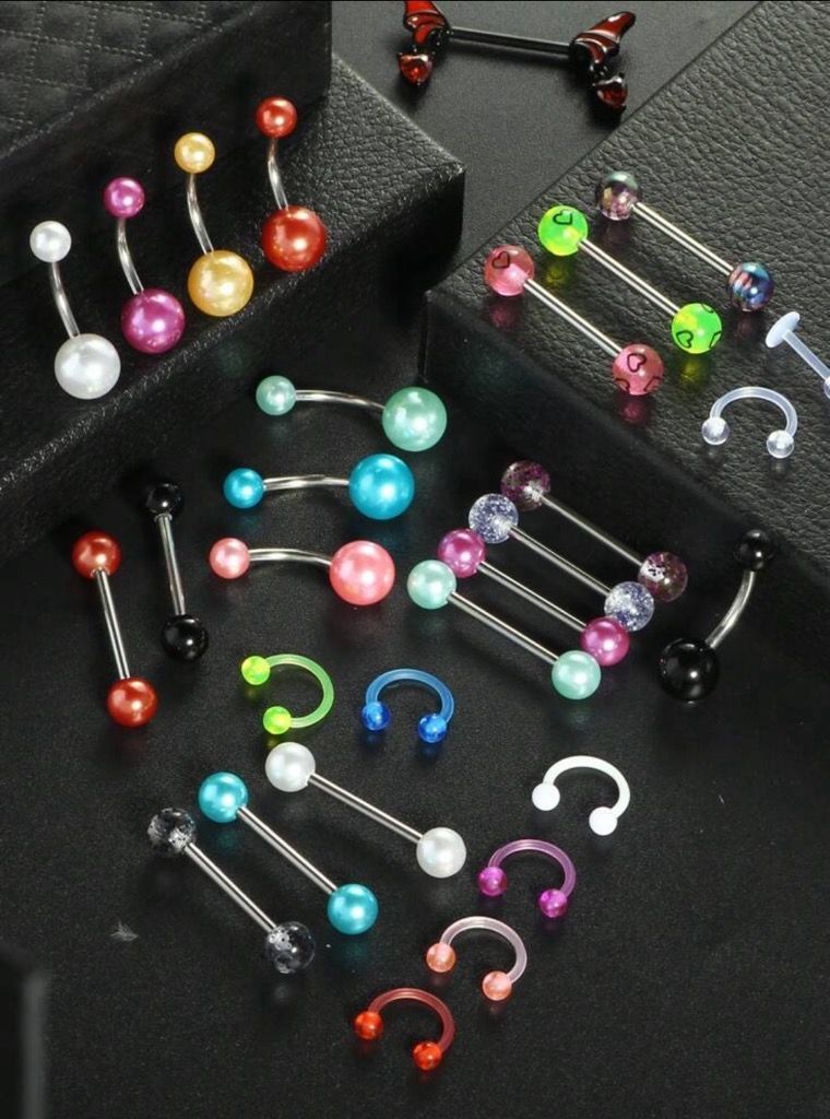 Belly rings set